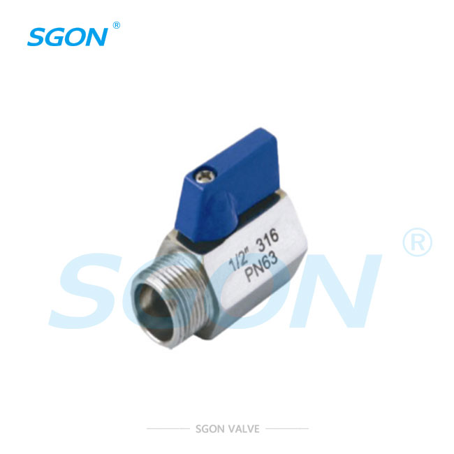 MINI Ball Valve M/F Threaded