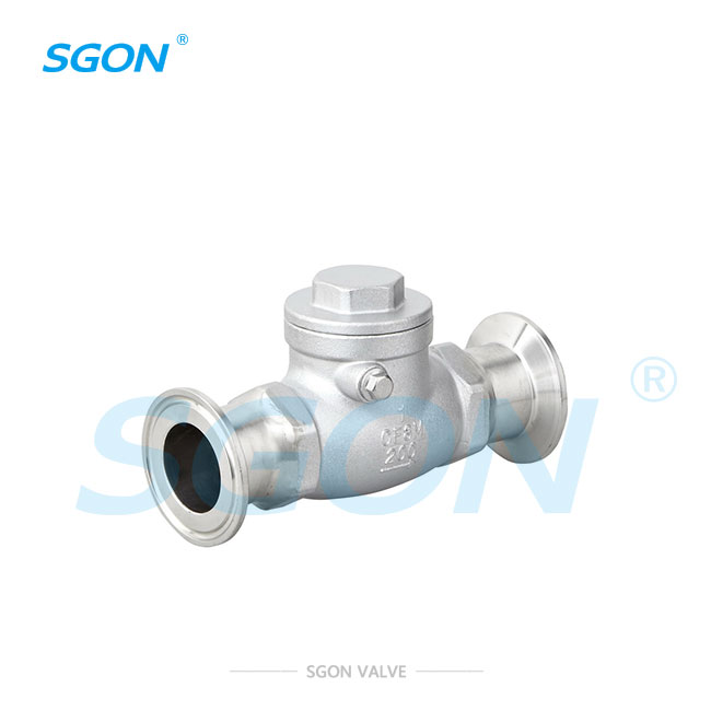 Quick-install swing check valve