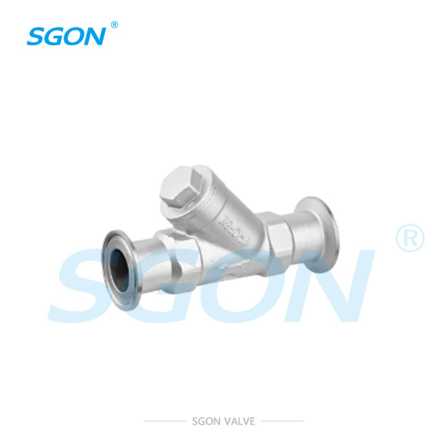 clamp strainer