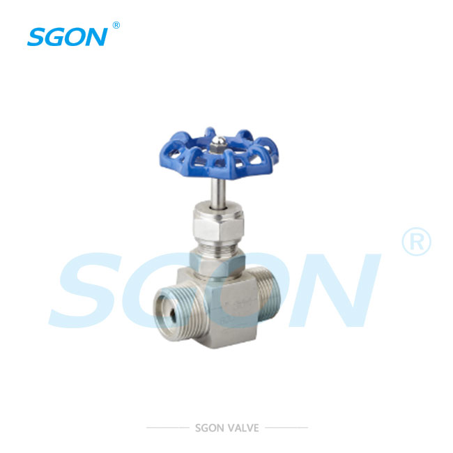 male threaded needle valve