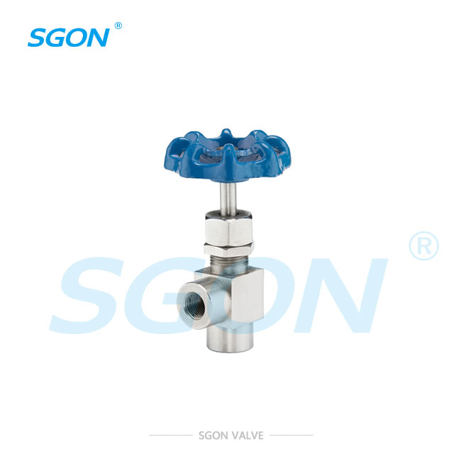 angle type needle valve