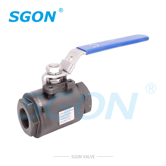 2PC Threaded Ball Valve 6000WOG