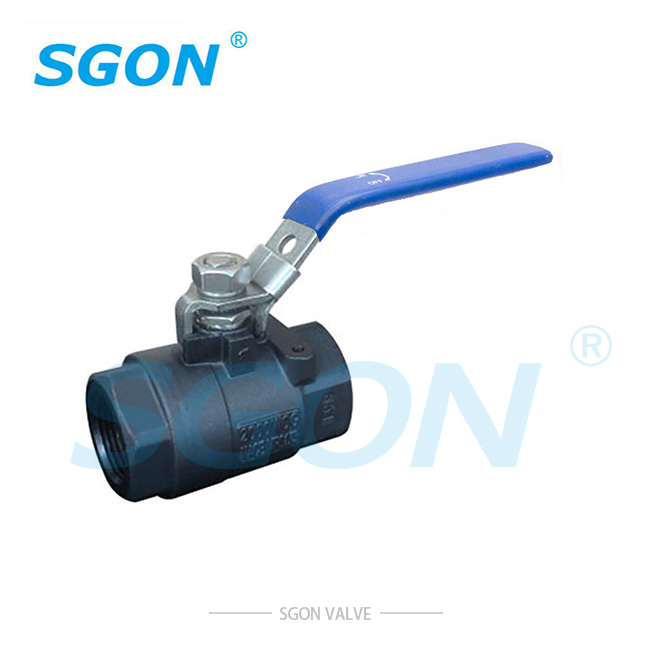 2PC Threaded Ball Valve 2000WOG            
